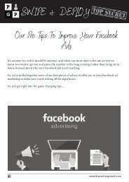 Our Pro Tips To Improve Your Facebook Ads (Issue #36)