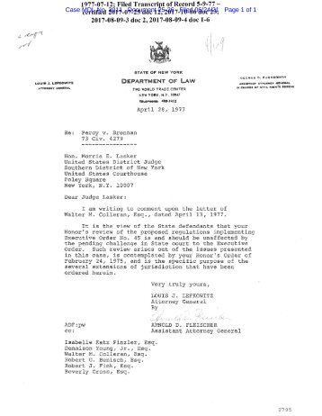 Attachment 26 Letter re Proposed Regulations Governers Executive Order from Appendix 1 Vol 3-2