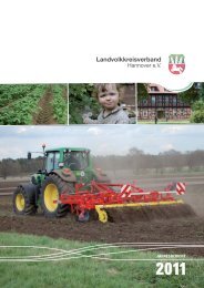 Jahresbericht 2011 - Landvolkkreisverband Hannover eV