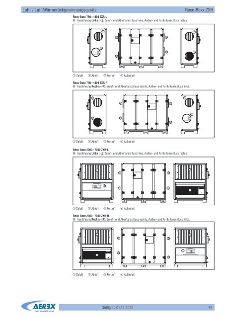 AEREX_Bildpreisliste_Systeme-Geräte-Zubehör_2020-21_DE