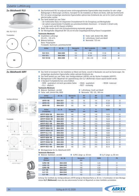 AEREX_Bildpreisliste_Systeme-Geräte-Zubehör_2020-21_DE