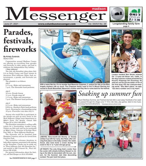 Madison Messenger - June 27th, 2021
