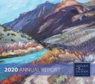 Amigos Bravos 2020 Annual Report