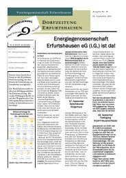 dorfzeitung erfurtshausen - Stadt Amöneburg