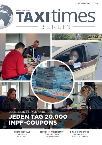 Taxi Times Berlin - 2. Quartal 2021