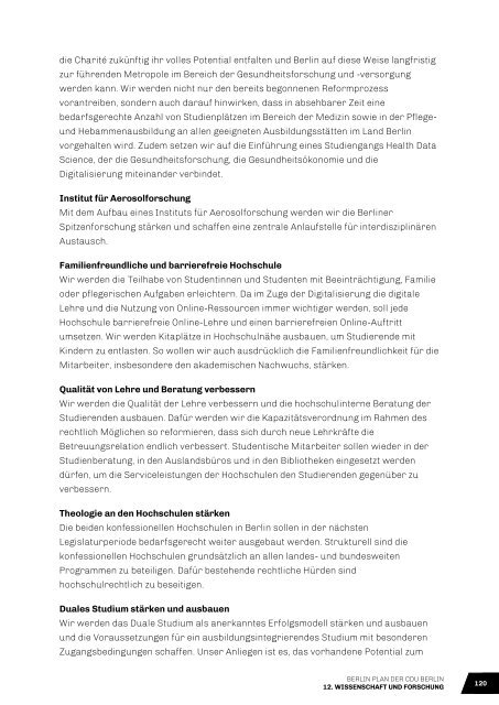 Berlin-Plan der CDU Berlin