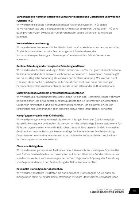 Berlin-Plan der CDU Berlin