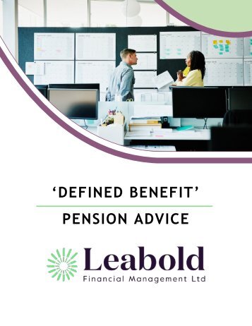 Leabold Pension Transfer Advice Brochure