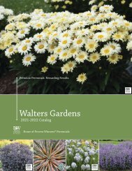 2021-2022 Walters Gardens Catalog