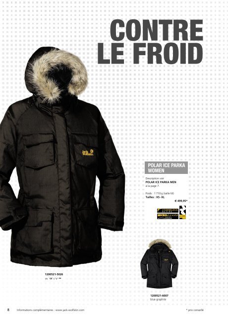 Jack Wolfskin Catalogue Automne Hiver 2012 - FR