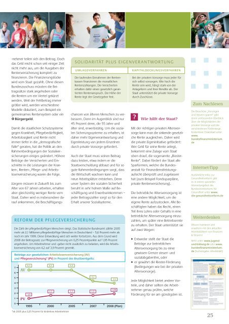 INFO 2007 2008 Finanzen Steuern - Jugend und Bildung