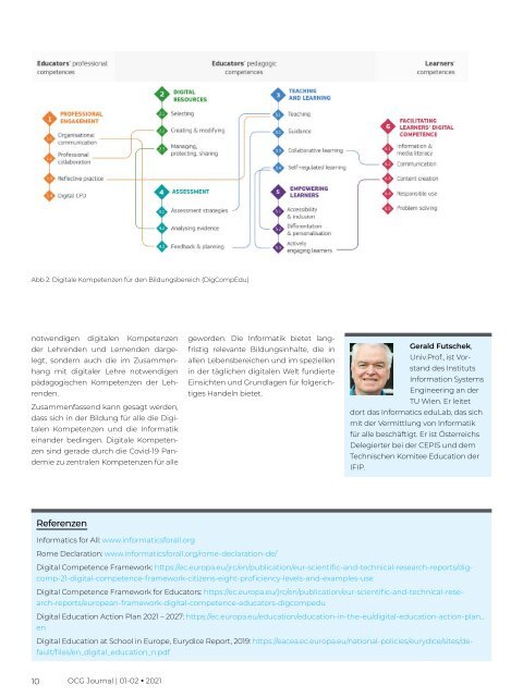 OCG Journal 01-02/2021: Informatik und Digitale Kompetenz