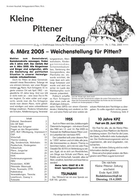 KPZ 48.PMD - Kleine Pittener Zeitung :: KPZ
