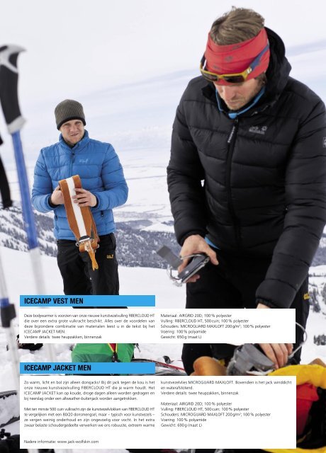 Jack Wolfskin Catalogus Herbst Winter 2012 - NL