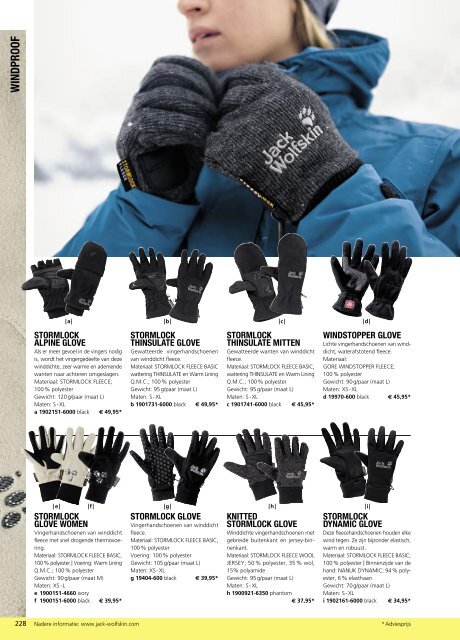 Jack Wolfskin Catalogus Herbst Winter 2012 - NL