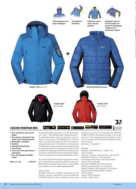 Jack Wolfskin Catalogus Herbst Winter 2012 - NL