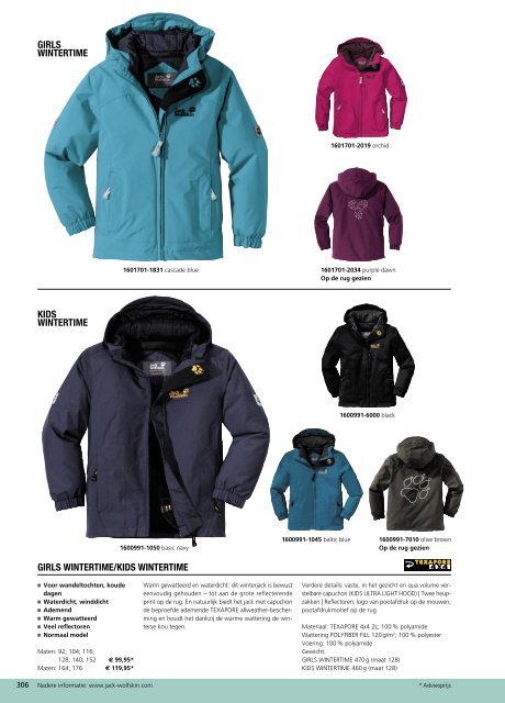 Jack Wolfskin Catalogus Herbst Winter 2012 - NL