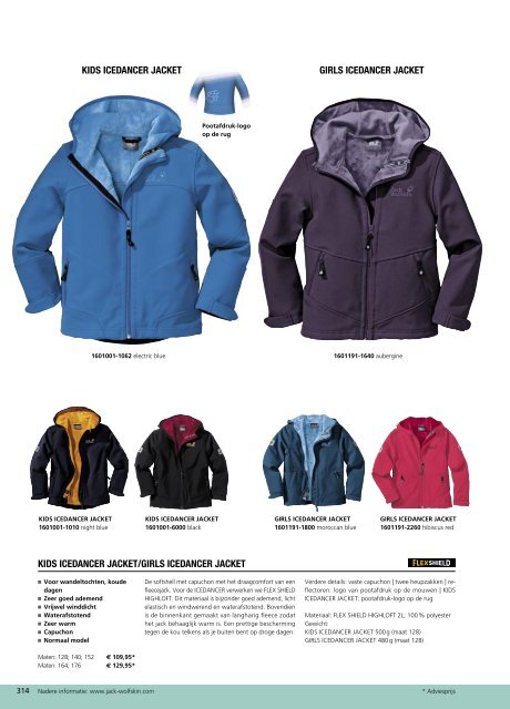 Jack Wolfskin Catalogus Herbst Winter 2012 - NL