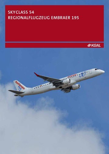 skyclass 54 regionalflugzeug embraer 195 - Finest Brokers GmbH