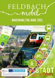 Feldbach mobil - nachhaltig ans Ziel