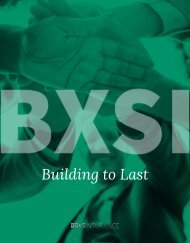BXS Insurance Pitch Book - FINAL UPDATED