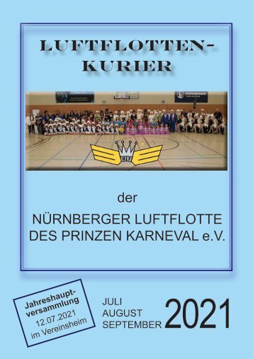 Luftflotten-Kurier Juli-September 2021