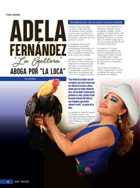 La Gorda Magazine Año 7 Edición Número 77 Julio 2021 Portada: Banda Descarga Internacional