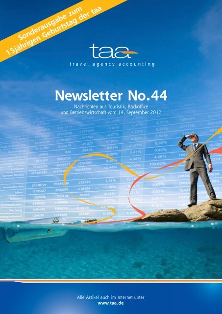 Newsletter No.44 als PDF - TAA Travel Agency Accounting GmbH