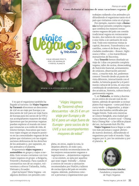 Revista Vegetus nº 40 ( Julio - Septiembre 2021)