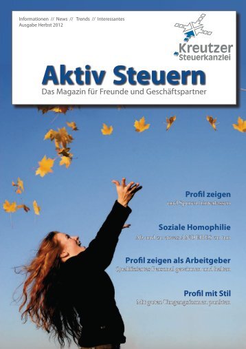 Aktiv Steuern Profil zeigen - Kreutzer Steuerkanzlei