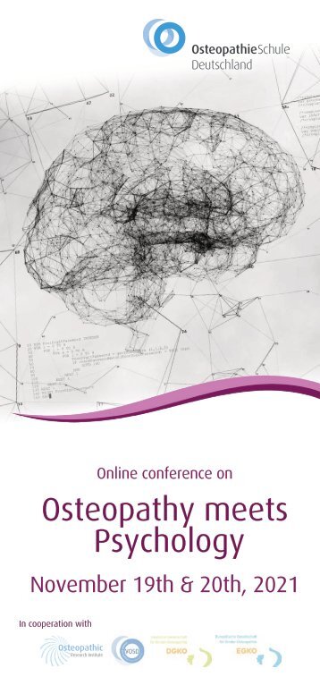  OSD Online-Conference 2021 - Osteopathy meets Psychology