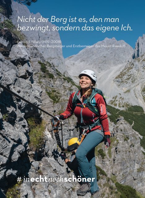 Routen und Touren Sommer