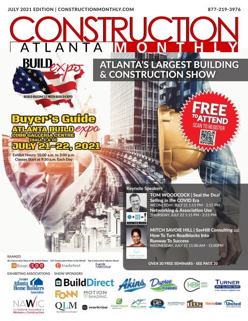Construction Monthly Magazine | Atlanta 2021 Build Expo Show Edition
