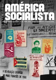 Apresentação da revista América Socialista 18