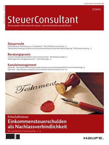 SteuerConsultant - Haufe.de