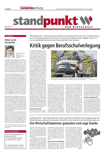 Standpunkt 524, 2. Juli 2021