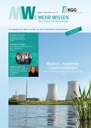 Modern, moderner, Gundremmingen - Kernkraftwerk ...