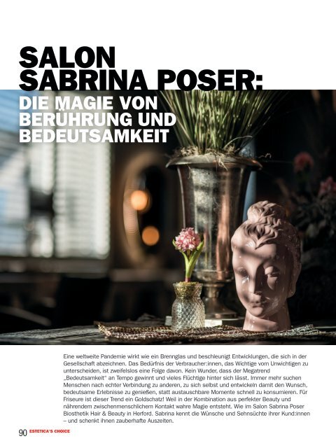 Estetica Magazine Deutsche Ausgabe (3/2021)