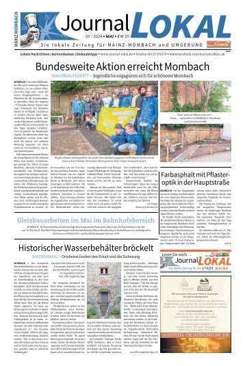 Journal LOKAL - die lokale Zeitung für Mainz-Mombach
