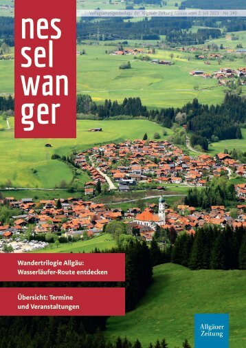 nesselwanger: Verlagsanzeigenbeilage der Allgäuer Zeitung Füssen vom 2. Juli 2021