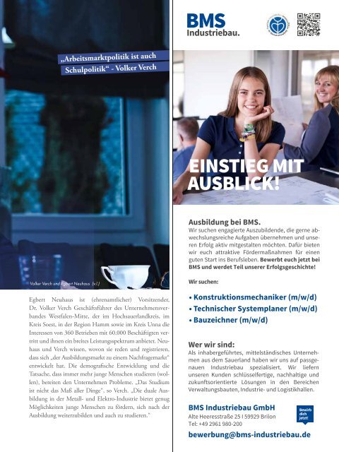 WOLL Magazin Elternratgeber Ausbildung + Karriere am Hellweg 2021/2022