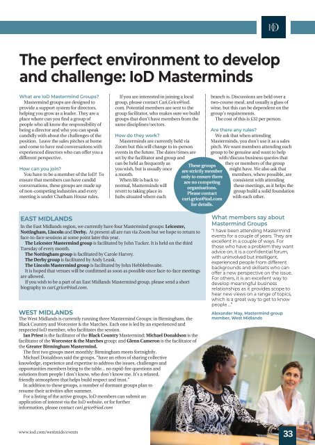 IoD Midlands Summer