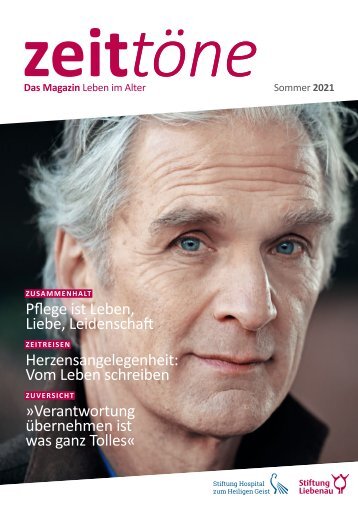 Zeittöne Sommer 2021 - Stiftung Liebenau