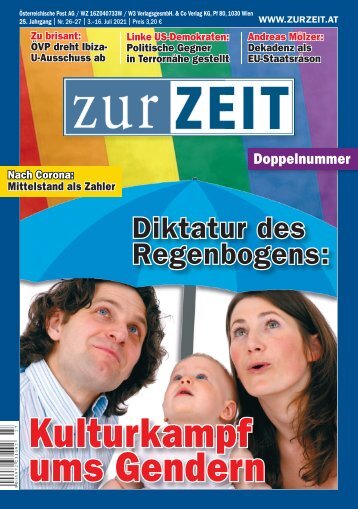 Diktatur des Regenbogens: Kulturkampf ums Gendern - Nr.: ZZ 26-27
