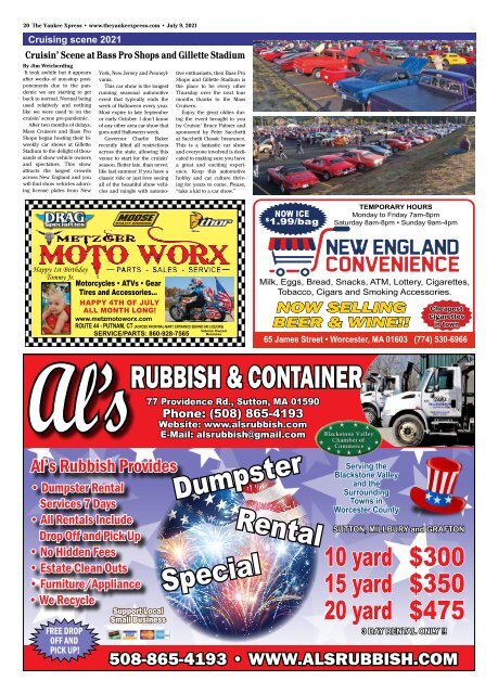 The Yankee Xpress July 9 Issue