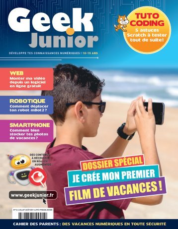 Geek Junior N°14 - juillet - août 2021 - extrait