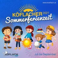 Köflacher Sommerferienzeit 2021
