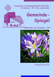 Gemeinde- Spiegel - Home - T-Online