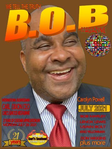 B.O.B. Magazine Carl Dixon 2021