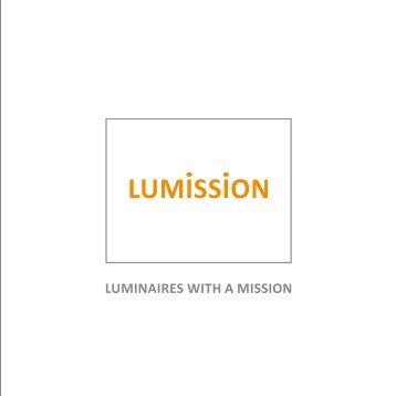 LUMISSION 2021 catalog update june 2021